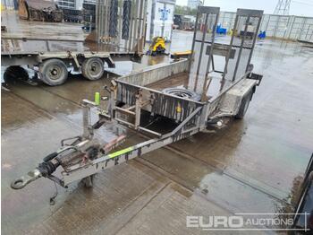  Indespension 2.4 Ton Twin Axle Plant Trailer, Ramp - Rimorkio për makineri ndërtimi