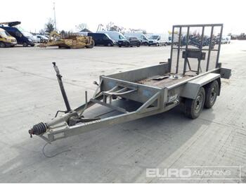  Indespension Twin Axle Plant Trailer, Ramp - Rimorkio për makineri ndërtimi