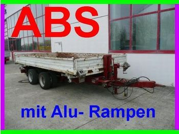 Blomenröhr 13 t Tandemkipper mit Alu  Rampen, ABS - Rimorkio vetëshkarkuese