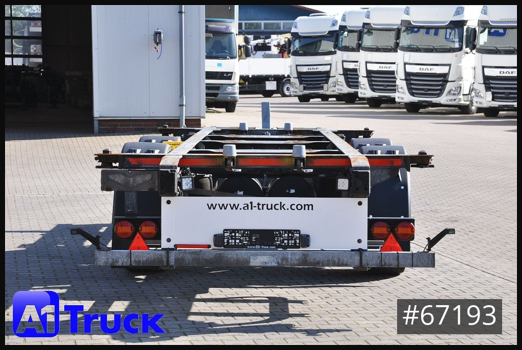 Transportjer kontejnerësh/ Rimorkio me karroceri të çmontueshme SCHMITZ ZWF 18, MIDI, oben und unten gekuppelt, verstellbar..: foto 11