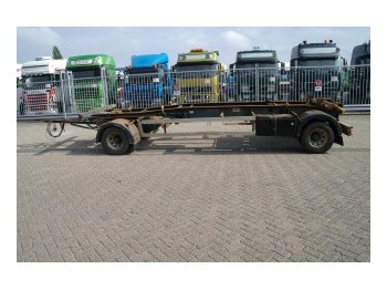 AJK 2 AXLE TRAILER FOR CONTAINER TRANSPORT - Transportjer kontejnerësh/ Rimorkio me karroceri të çmontueshme