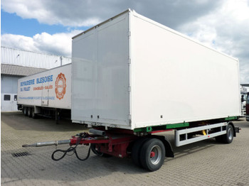 Fliegl ZWP180 Wechself mit Koffer BPW-Eco Durchladeeinr - Transportjer kontejnerësh/ Rimorkio me karroceri të çmontueshme