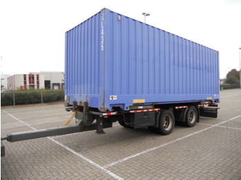 GS Meppel BDF met bak! Container - Transportjer kontejnerësh/ Rimorkio me karroceri të çmontueshme