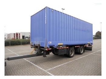 GS Meppel BDF met bak! incl. Container - Transportjer kontejnerësh/ Rimorkio me karroceri të çmontueshme