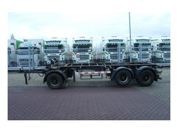 Groenewegen 20ft container trailer 20 CCA-9-18 - Transportjer kontejnerësh/ Rimorkio me karroceri të çmontueshme