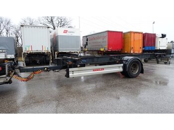 Hangler 1-Achs Lafette ohne Koffer - Transportjer kontejnerësh/ Rimorkio me karroceri të çmontueshme