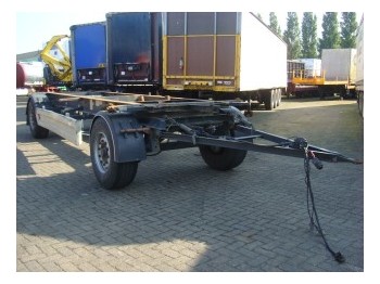 Krone AZW 18 - Transportjer kontejnerësh/ Rimorkio me karroceri të çmontueshme