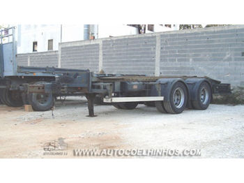 LECI TRAILER 2 ZS container chassis trailer - Transportjer kontejnerësh/ Rimorkio me karroceri të çmontueshme