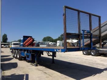 Montenegro 3 Axles - ABS System - Transportjer kontejnerësh/ Rimorkio me karroceri të çmontueshme