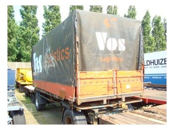 Pacton CHASSIS WISSELBARE OPBOUW 20FT 2-AS - Transportjer kontejnerësh/ Rimorkio me karroceri të çmontueshme