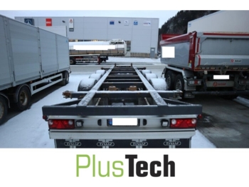 Tyllis containerhenger - Transportjer kontejnerësh/ Rimorkio me karroceri të çmontueshme