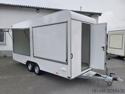 Rimorkio shpërndarëse i ri trailershop Retro 2 Verkaufsklappen 230Volt Innenlicht 520cm: foto 7