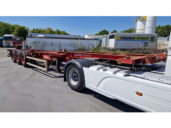 Transportjer kontejnerësh/ Gjysmë rimorkio me karroceri të çmontueshme