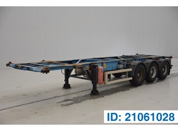 Transportjer kontejnerësh/ Gjysmë rimorkio me karroceri të çmontueshme DESOT