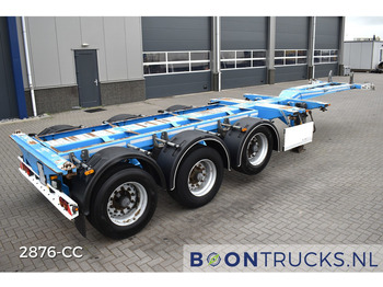 Transportjer kontejnerësh/ Gjysmë rimorkio me karroceri të çmontueshme D-TEC