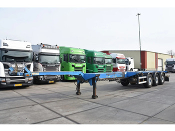 Transportjer kontejnerësh/ Gjysmë rimorkio me karroceri të çmontueshme D-TEC