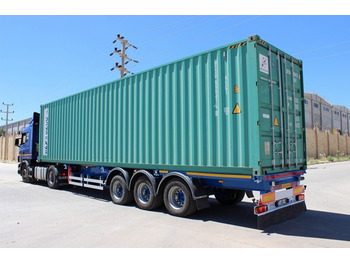 Transportjer kontejnerësh/ Gjysmë rimorkio me karroceri të çmontueshme EMIRSAN