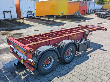 Transportjer kontejnerësh/ Gjysmë rimorkio me karroceri të çmontueshme GROENEWEGEN