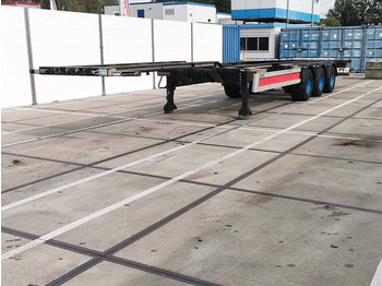 Transportjer kontejnerësh/ Gjysmë rimorkio me karroceri të çmontueshme HERTOGHS