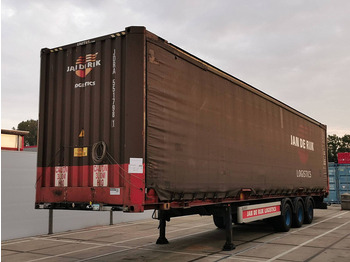Transportjer kontejnerësh/ Gjysmë rimorkio me karroceri të çmontueshme HERTOGHS