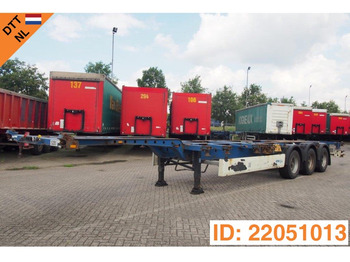 Transportjer kontejnerësh/ Gjysmë rimorkio me karroceri të çmontueshme KRONE