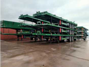 Transportjer kontejnerësh/ Gjysmë rimorkio me karroceri të çmontueshme LIDER