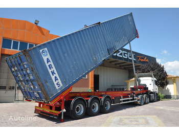 Transportjer kontejnerësh/ Gjysmë rimorkio me karroceri të çmontueshme ÖZGÜL
