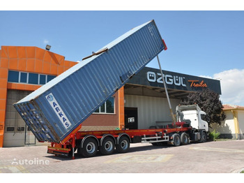 Transportjer kontejnerësh/ Gjysmë rimorkio me karroceri të çmontueshme ÖZGÜL