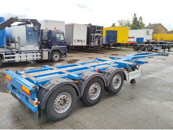 Transportjer kontejnerësh/ Gjysmë rimorkio me karroceri të çmontueshme PACTON