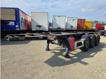 Transportjer kontejnerësh/ Gjysmë rimorkio me karroceri të çmontueshme VAN HOOL