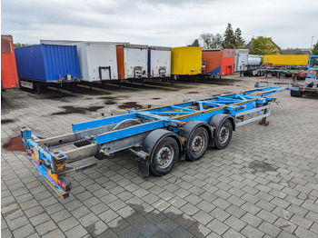 Transportjer kontejnerësh/ Gjysmë rimorkio me karroceri të çmontueshme VAN HOOL