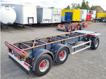 Transportjer kontejnerësh/ Gjysmë rimorkio me karroceri të çmontueshme
