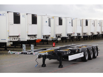 Transportjer kontejnerësh/ Gjysmë rimorkio me karroceri të çmontueshme WIELTON