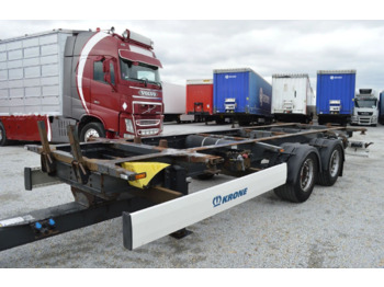 Transportjer kontejnerësh/ Rimorkio me karroceri të çmontueshme KRONE