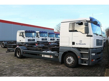 Transportjer kontejnerësh/ Kamion me karroceri të çmontueshme MAN TGA 18.350