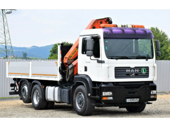 Kamion me karroceri të hapur MAN TGA 26.430