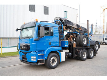 Kamion për transport druri MAN TGS 26.480