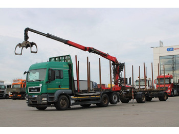 Kamion për transport druri MAN TGS 26.480