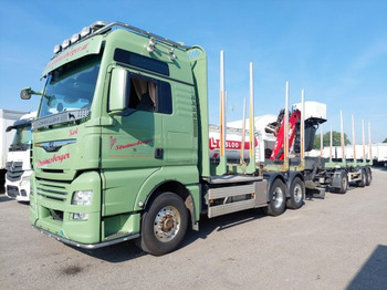 Kamion për transport druri MAN TGS 26.500