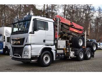 Kamion për transport druri MAN TGX 26.580