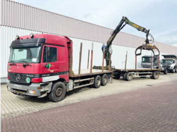 Kamion për transport druri MERCEDES-BENZ Actros 2648