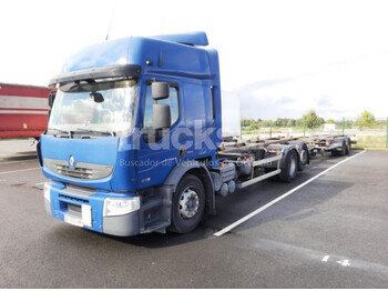 Transportjer kontejnerësh/ Kamion me karroceri të çmontueshme RENAULT Premium 430