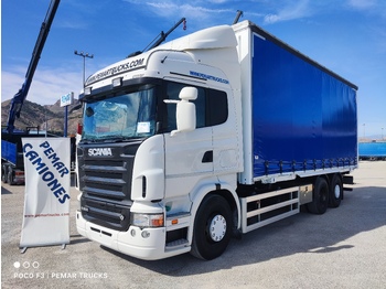 Transportjer kontejnerësh/ Kamion me karroceri të çmontueshme SCANIA R 500