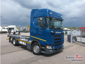 Transportjer kontejnerësh/ Kamion me karroceri të çmontueshme SCANIA S 450