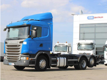 Transportjer kontejnerësh/ Kamion me karroceri të çmontueshme SCANIA G 410