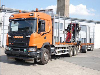 Kamion për transport druri SCANIA G 500