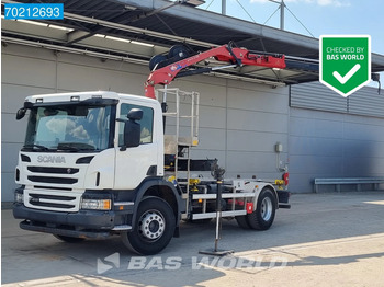 Transportjer kontejnerësh/ Kamion me karroceri të çmontueshme SCANIA P 410