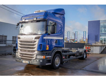 Transportjer kontejnerësh/ Kamion me karroceri të çmontueshme SCANIA R 360