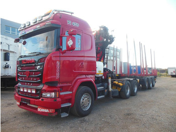 Kamion për transport druri SCANIA R 450