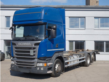 Transportjer kontejnerësh/ Kamion me karroceri të çmontueshme SCANIA R 450